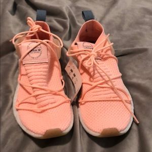 Never Worn Pink Adidas Sneakers